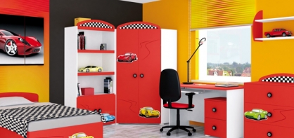 Bērnu istaba BaggiDesign Racing Car